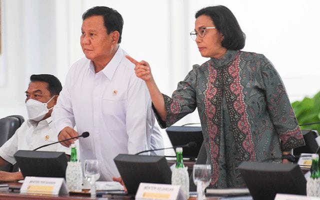 Prabowo dan Sri Mulyani